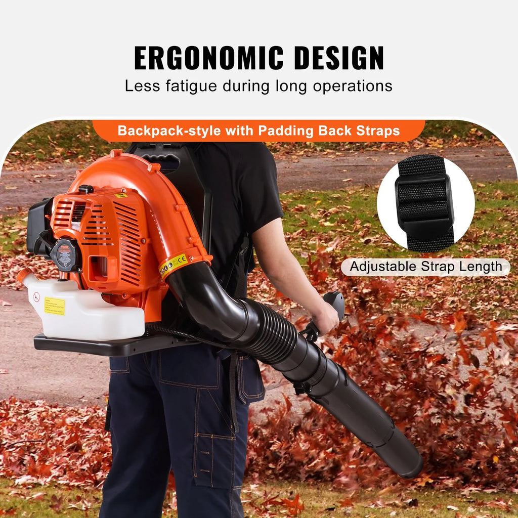 EasyBackpack™ Leaf Blower 79CC 2-Cycle Gas